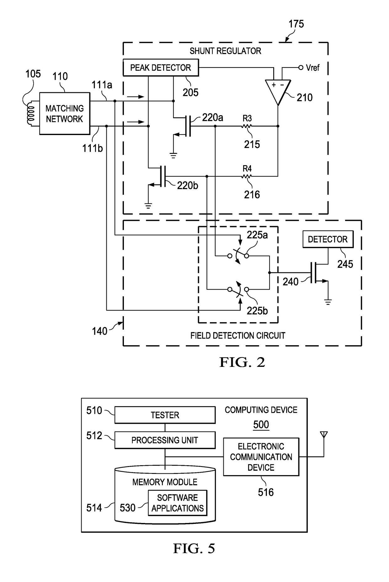 Power harvest architecture for near field communication devices