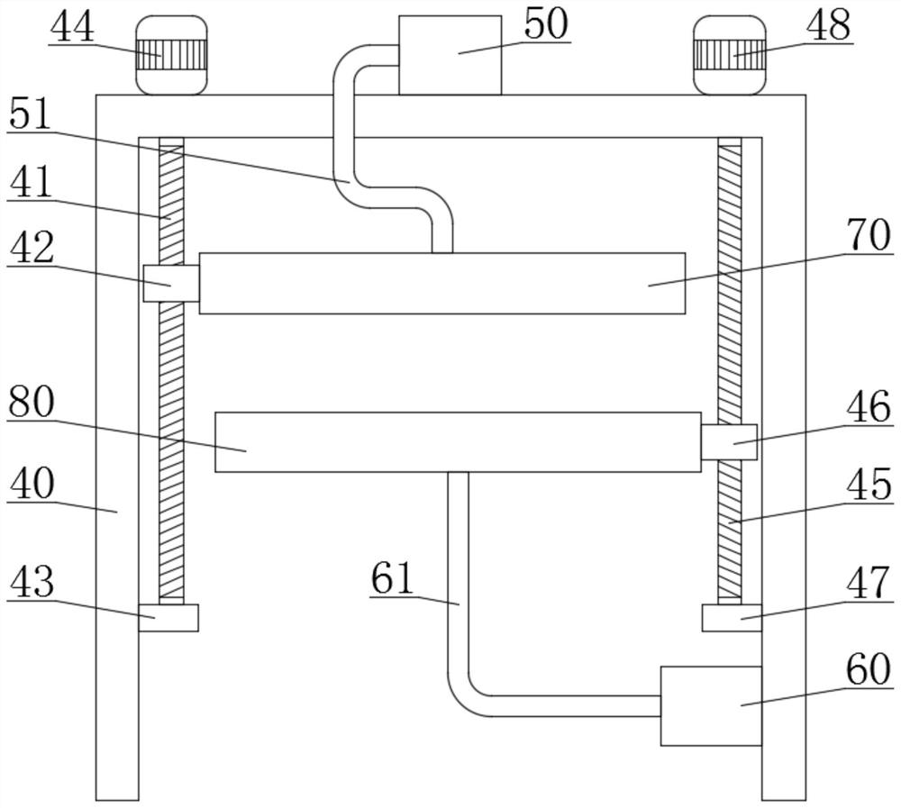 Heating device for drying machine