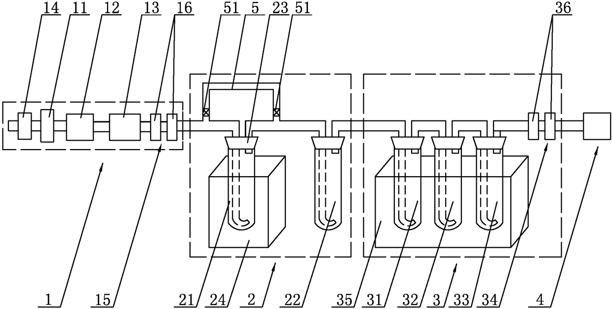 Detection device and method for hydrogen sulfide in liquid oil product