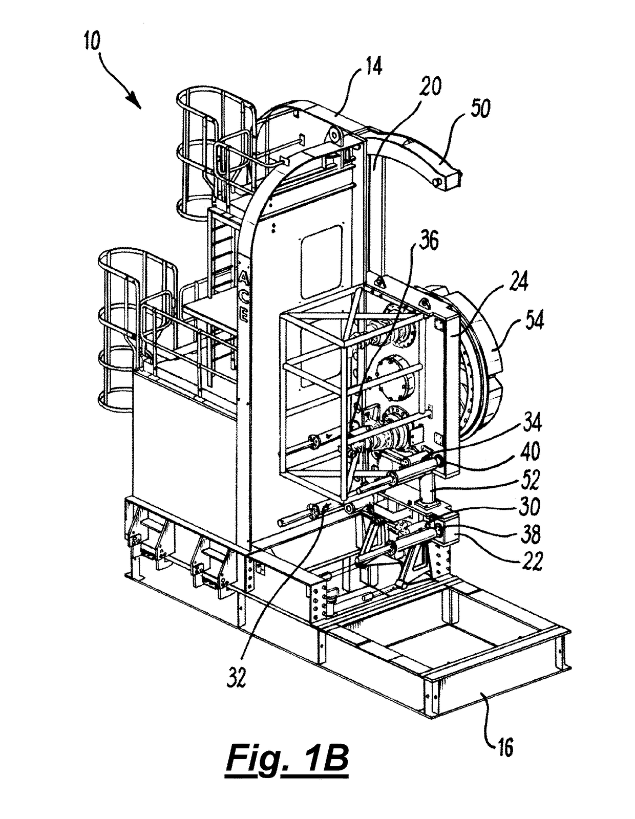 Reel drive assembly