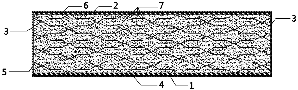 Diffusively filled composite insulating layer for nuclear class equipment and pipelines