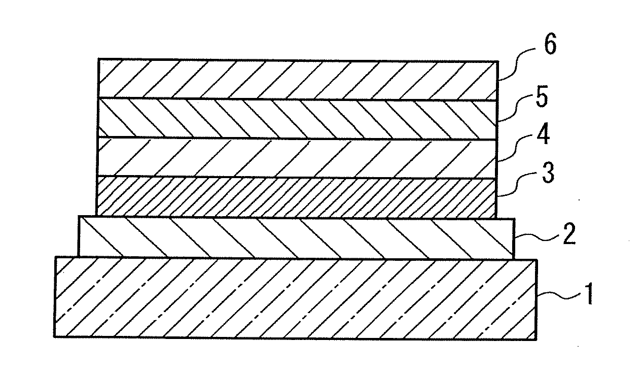 Organic electric field light emitting element and production therefor