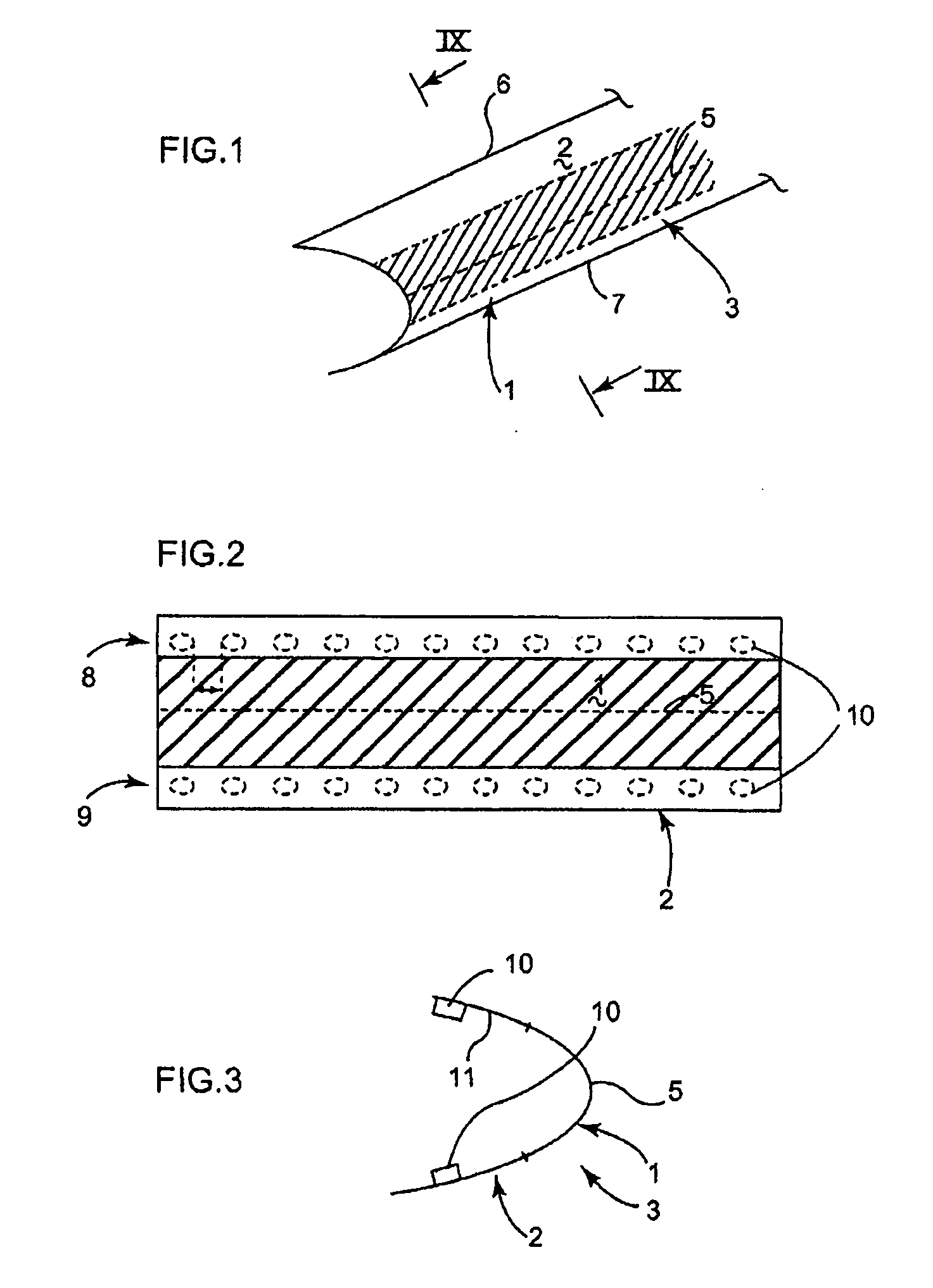 Anti-icing / de-icing system and method and aircraft structure incorporating this system