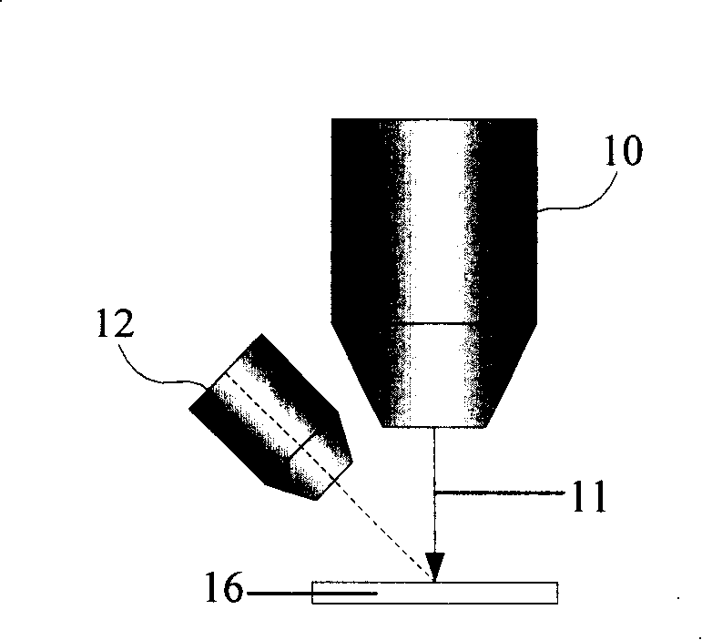 Navigation method in semiconductor chip conducting wire mending course