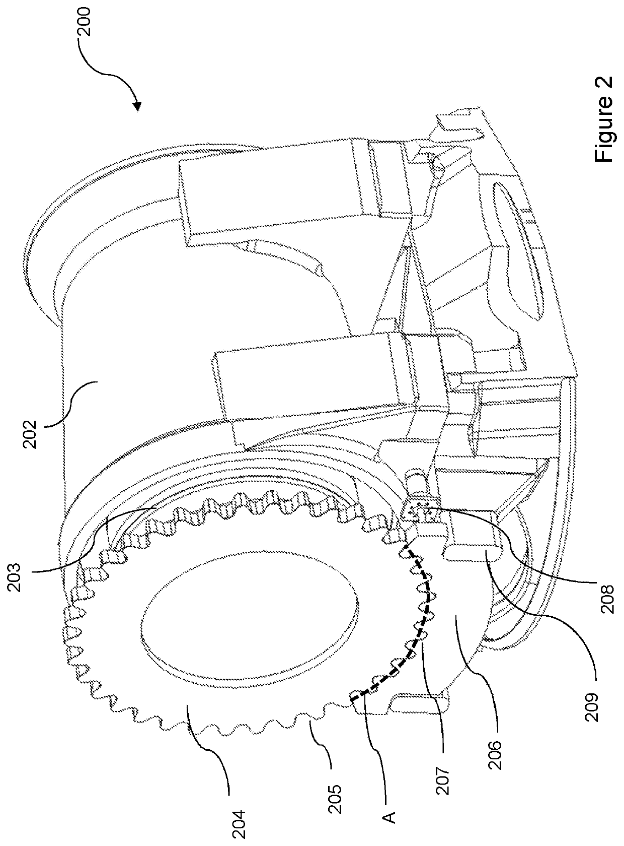 Rotor restraining apparatus and method for wind turbines
