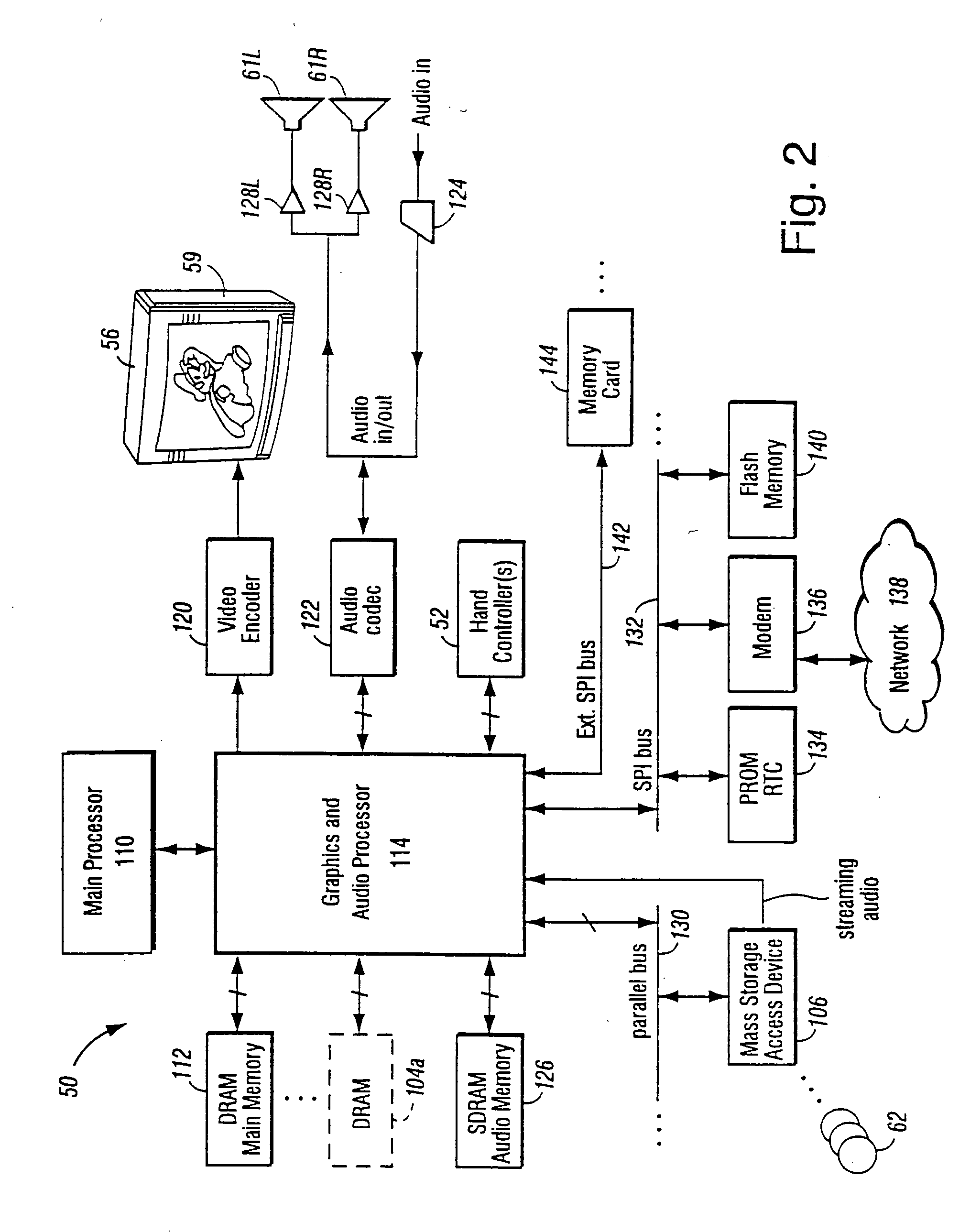 Method and apparatus for buffering graphics data in a graphics system
