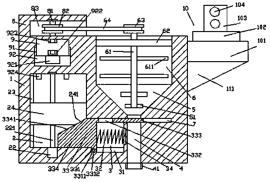 A bridge maintenance equipment