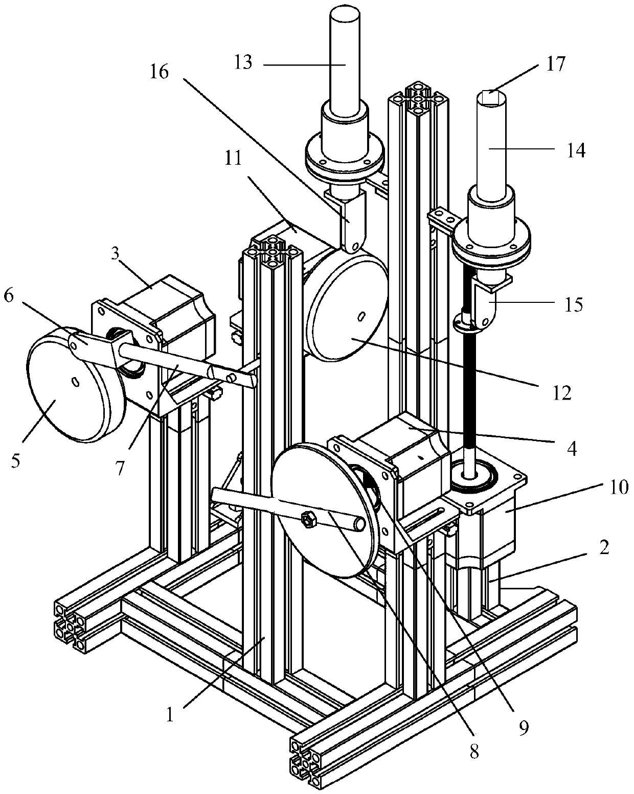 Mechanical cam and electronic cam performance contrast teaching system