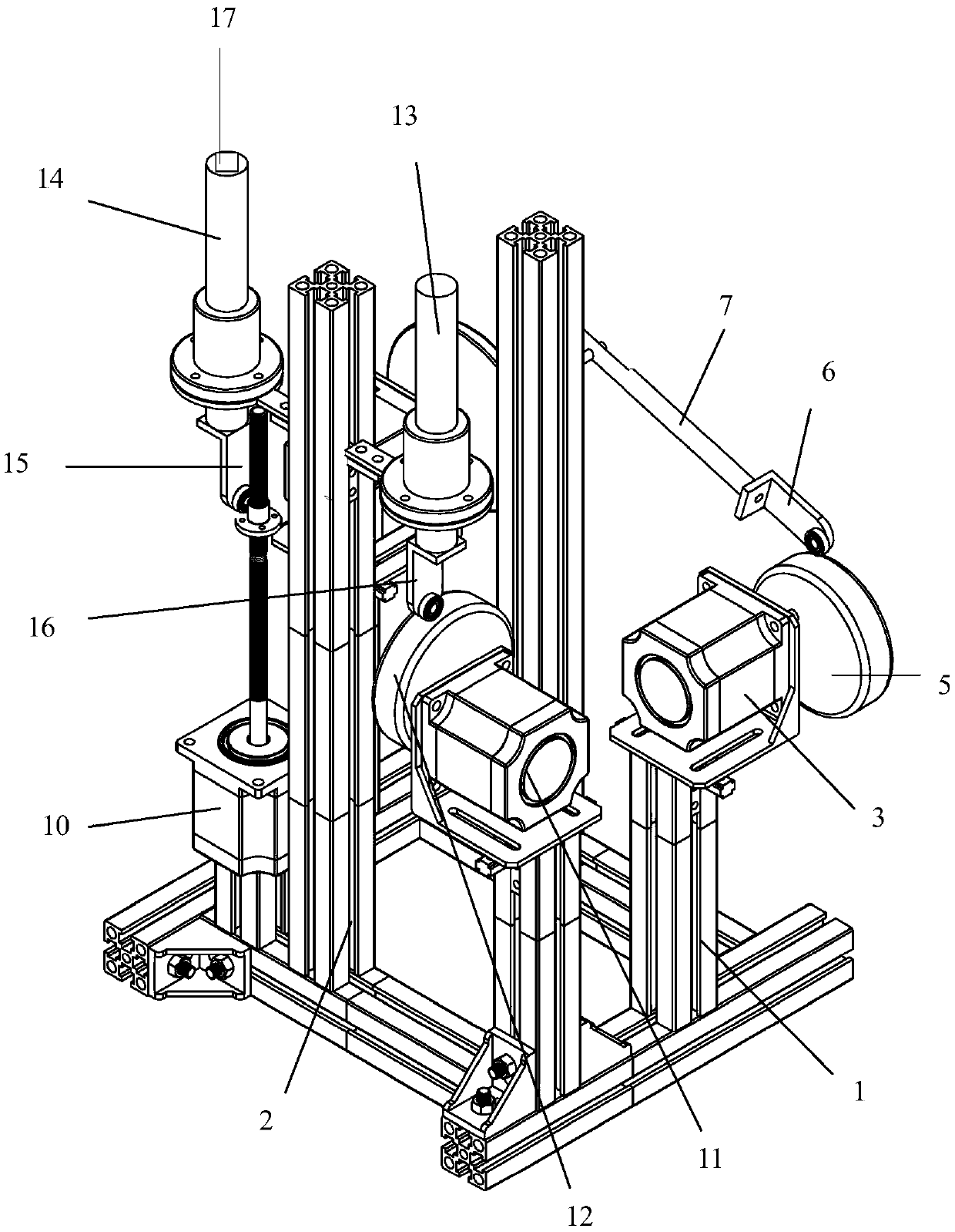 Mechanical cam and electronic cam performance contrast teaching system