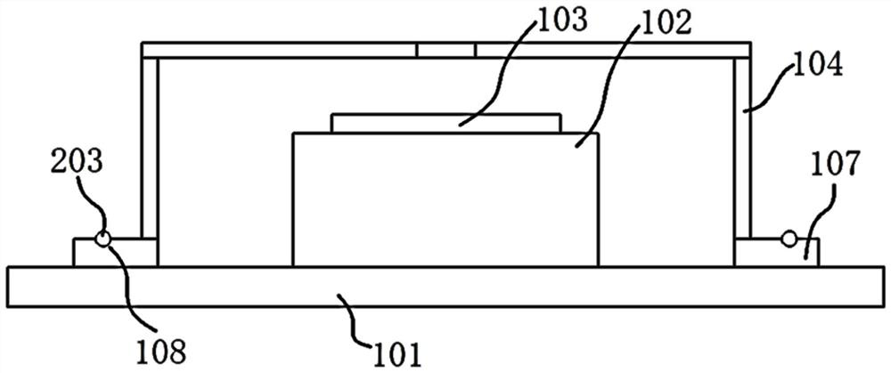 Semiconductor MEMS packaging structure and method