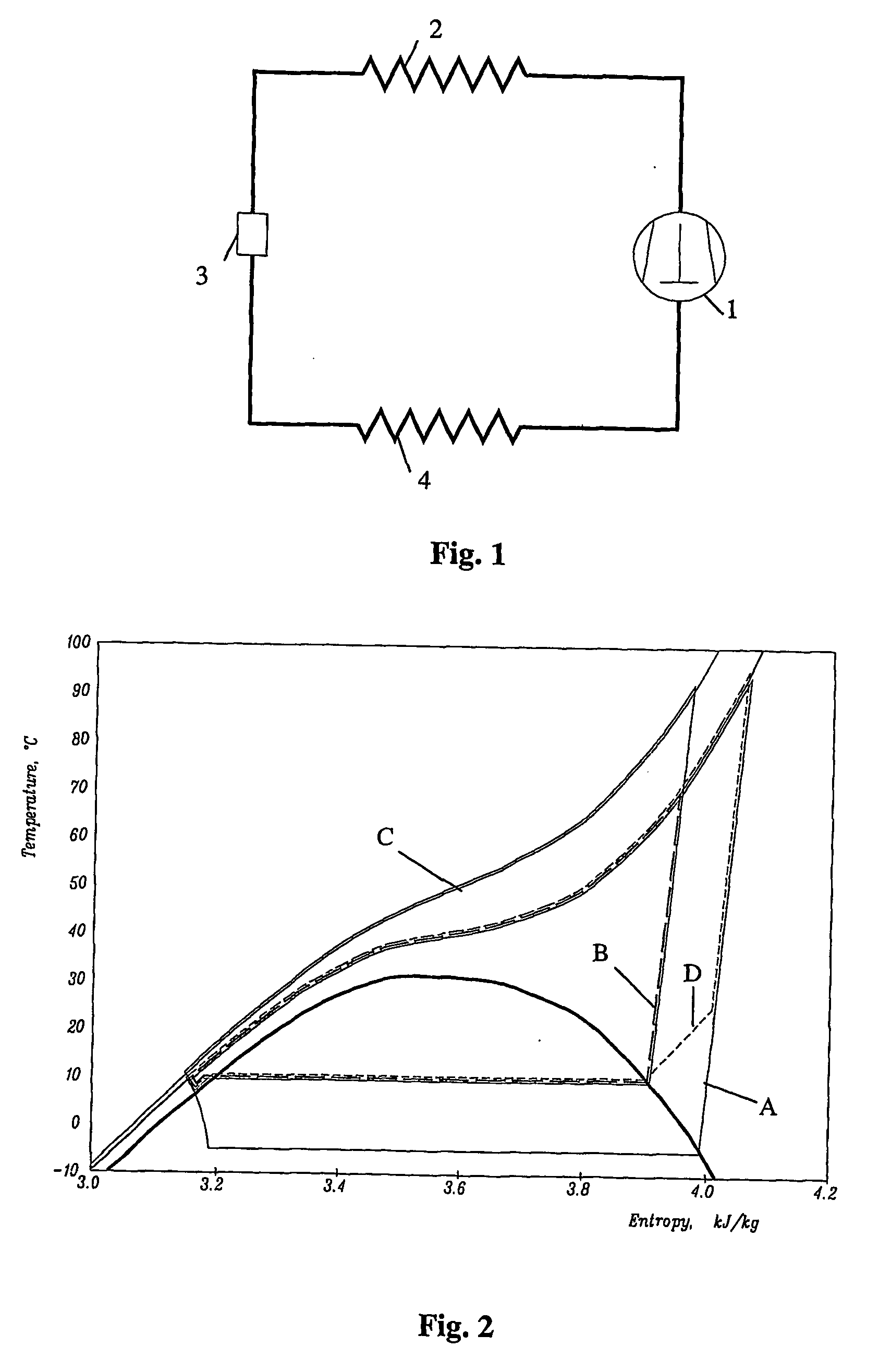 Vapour compression heat pump system