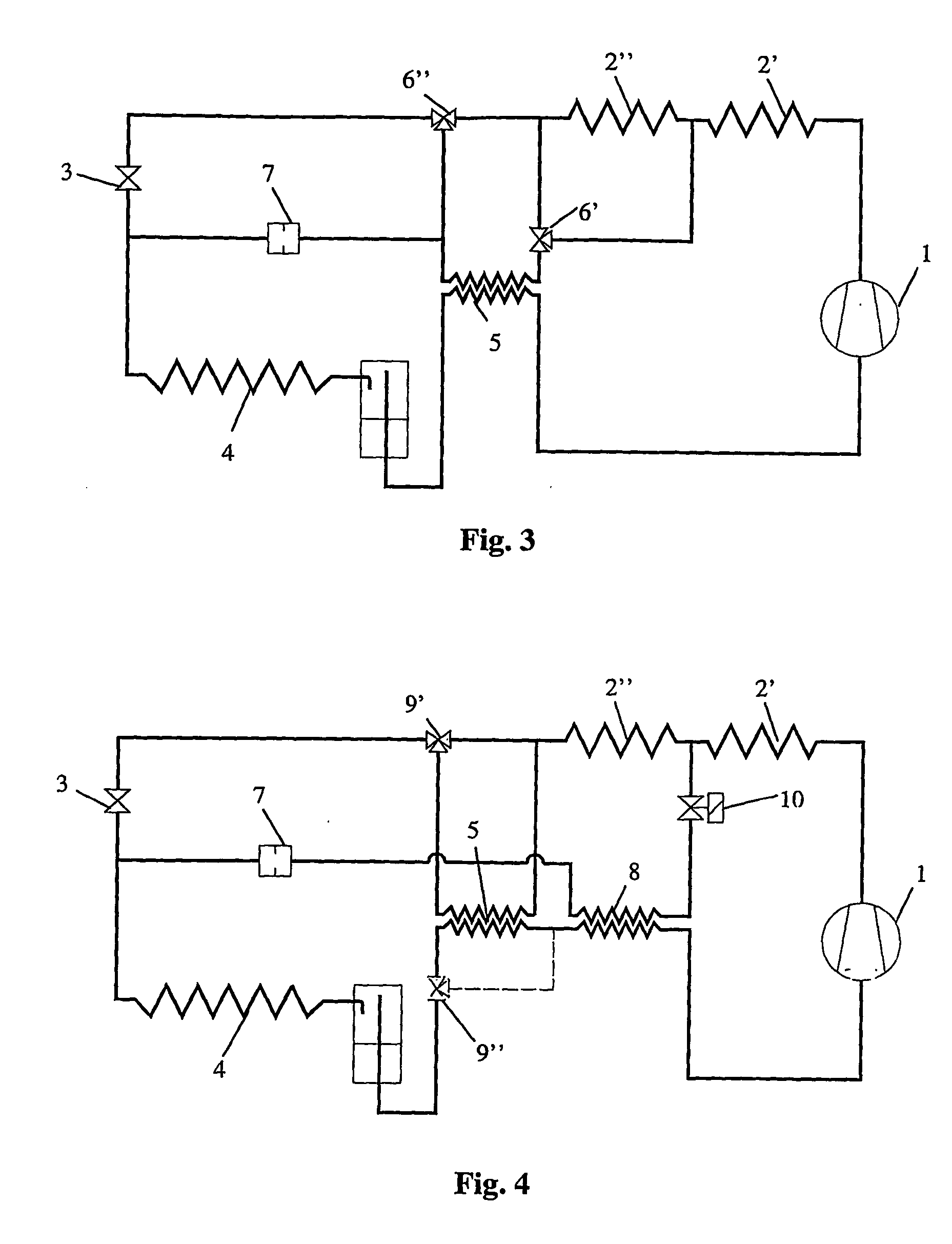 Vapour compression heat pump system