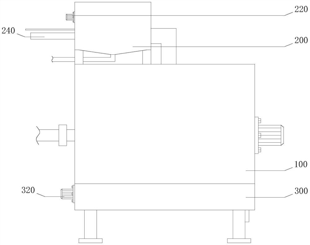 Disposable medical apparatus burning device for infectious disease department