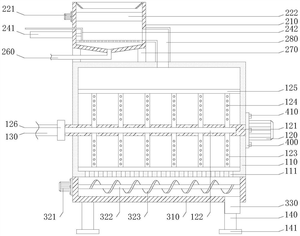 Disposable medical apparatus burning device for infectious disease department