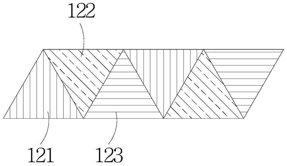 Circular color filter and circular display thereof