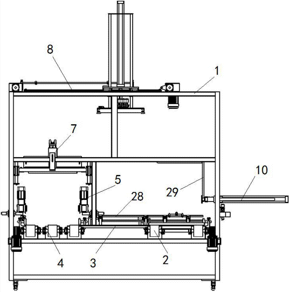 Carton sleeving device