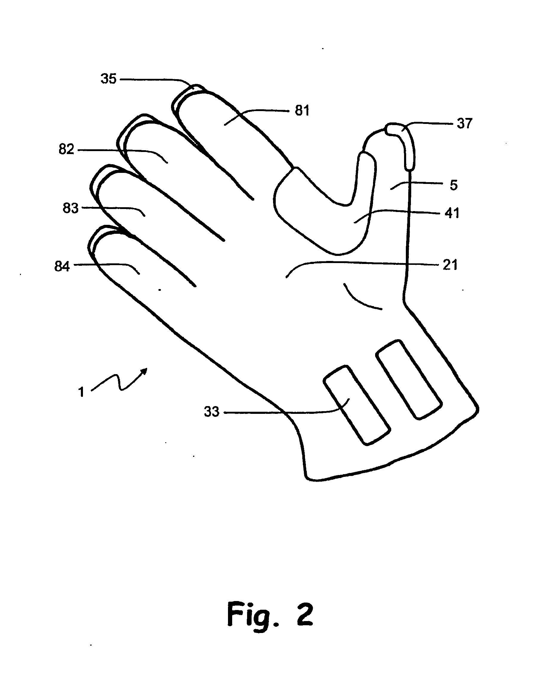 Handwear incorporating attachment element