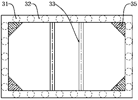 Rock-soil mixed vertical shaft engineering supporting system and vertical shaft construction method