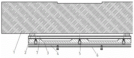 A method and device for detecting the compactness of bulk ballasted bed
