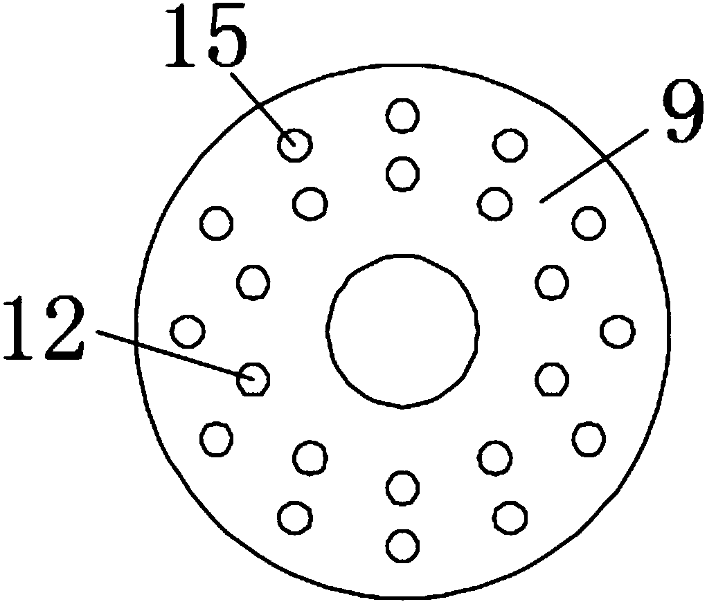 Device for cleaning garbage inside pipeline