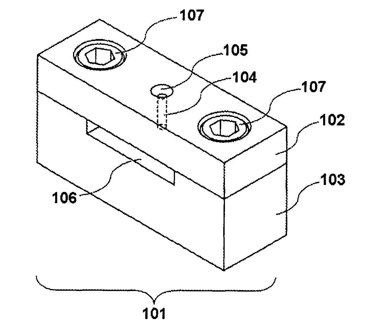 Nozzle position correcting mechanism and application device with same