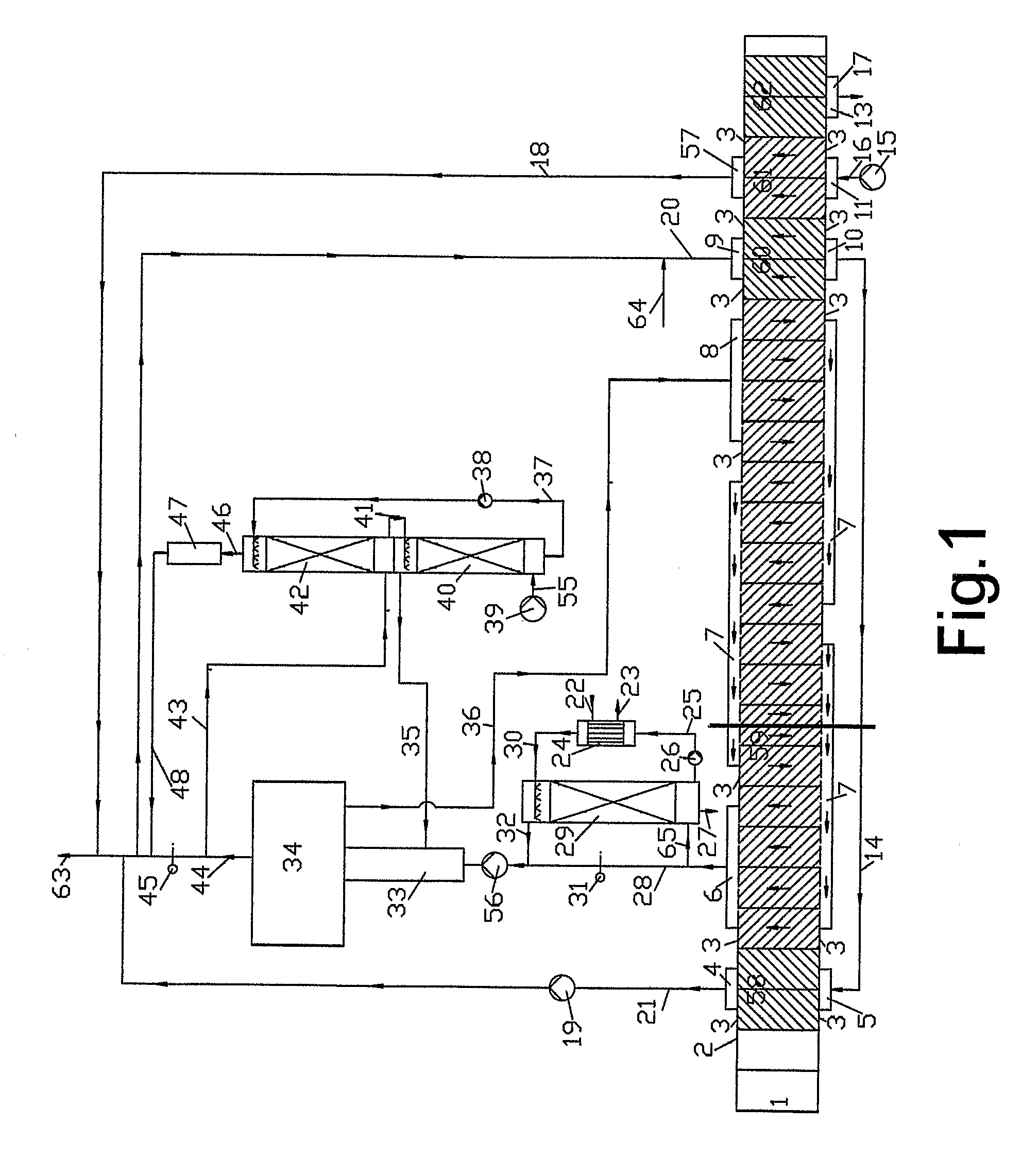 Method and Installation for Pyrolisis of Tires