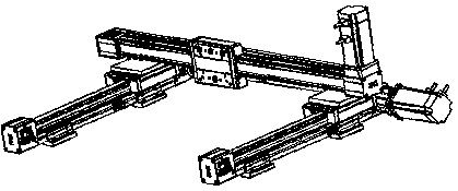 Laser marking machine for steel bar marking