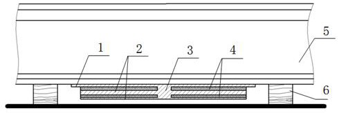 A rail noise reduction damper, its manufacturing and installation method, and vibration and noise reduction method
