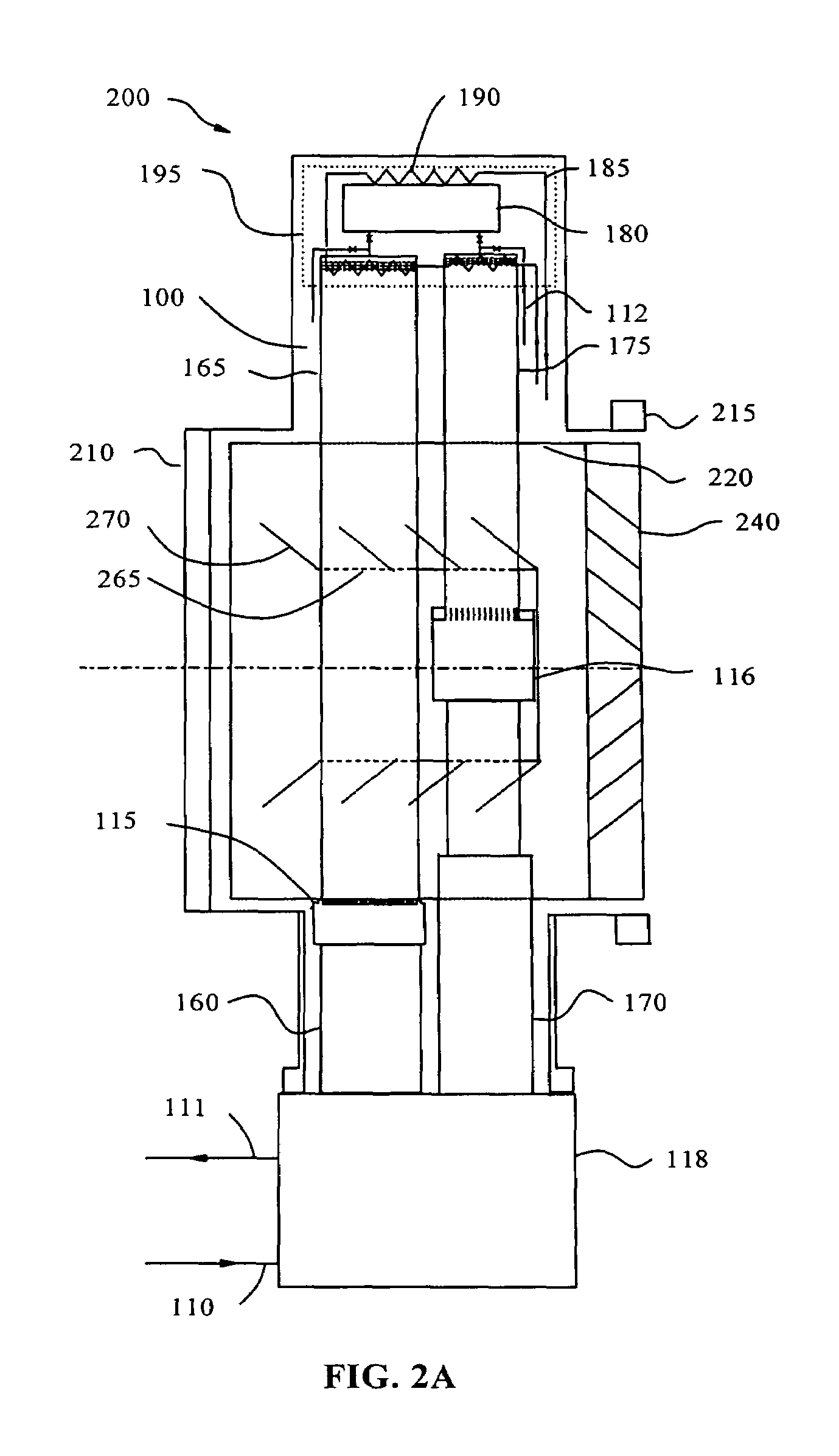 Cryopump with two-stage pulse tube refrigerator