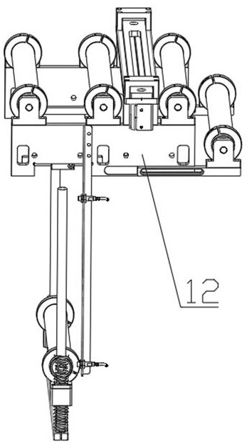 Automatic die punching machine for lithium battery shell