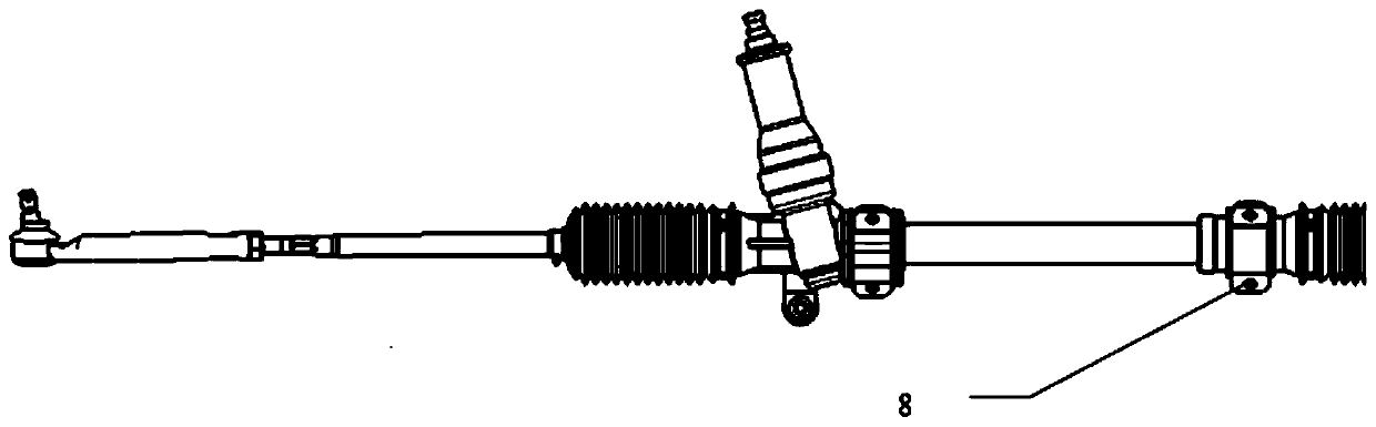 Linear nonlinear steer-by-wire steering gear