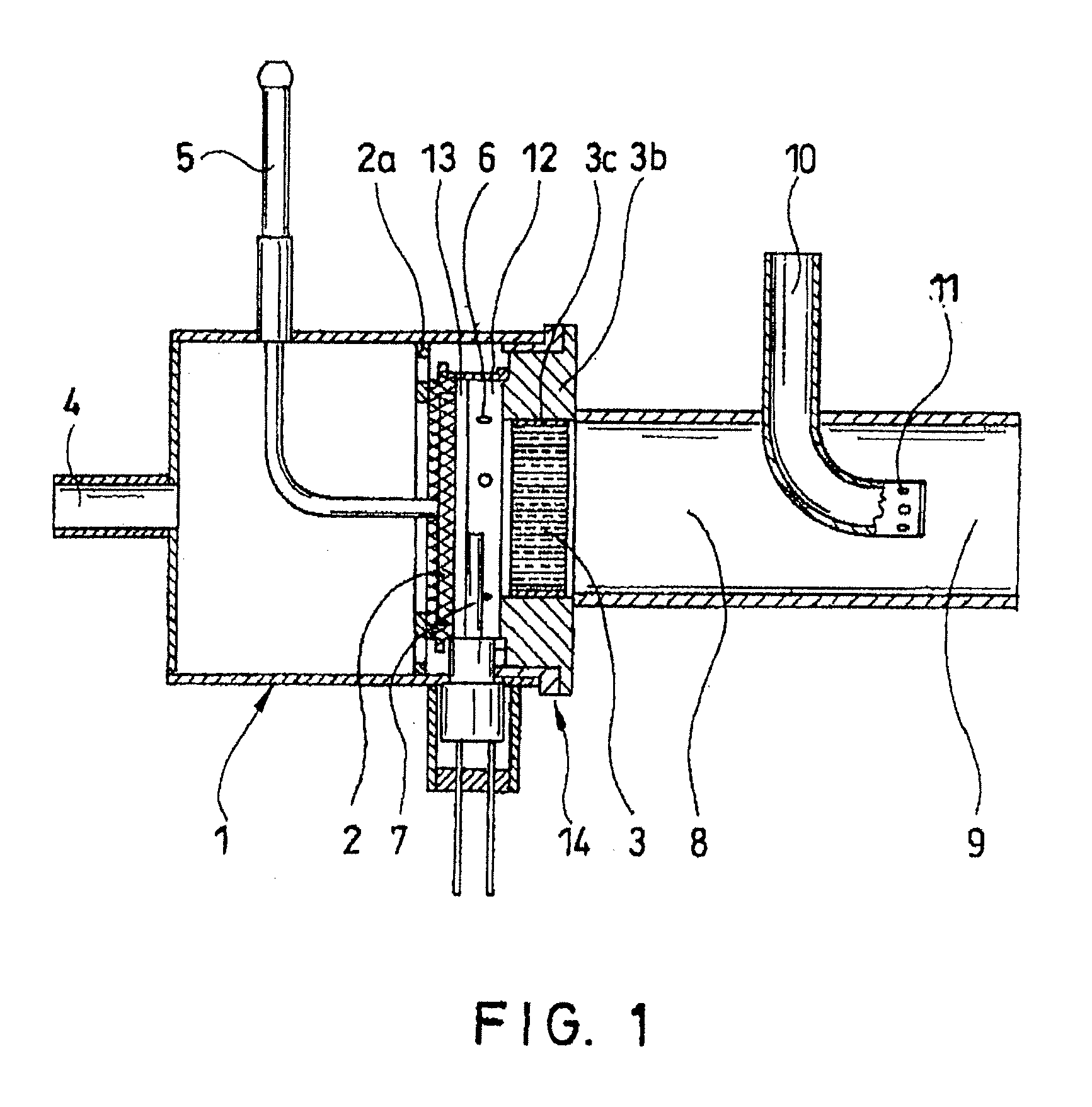 Device and Method For Preparing a Homogeneous Mixture Consisting of Fuel and Oxidants