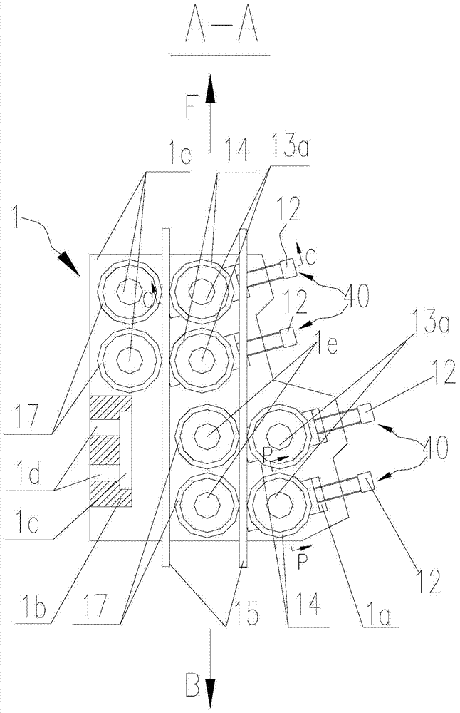 Spiral rib stepping device applied to steel bar truss production line