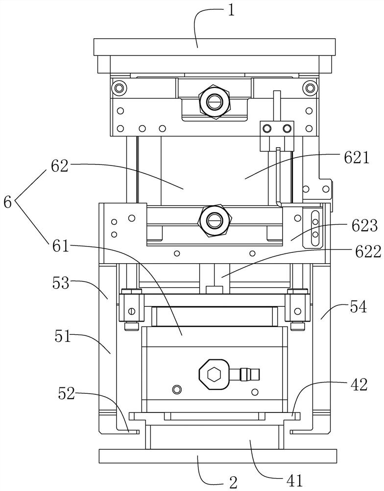 Test device and test system for electronic components