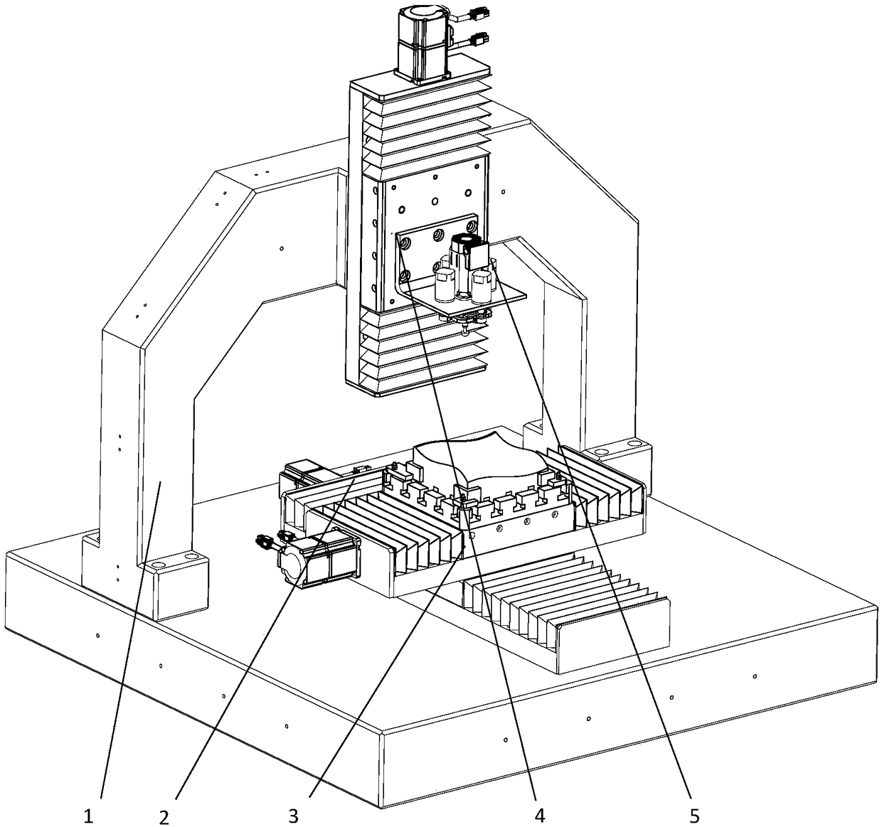 Multifunctional supersonic vibration auxiliary machining machine tool and control method thereof