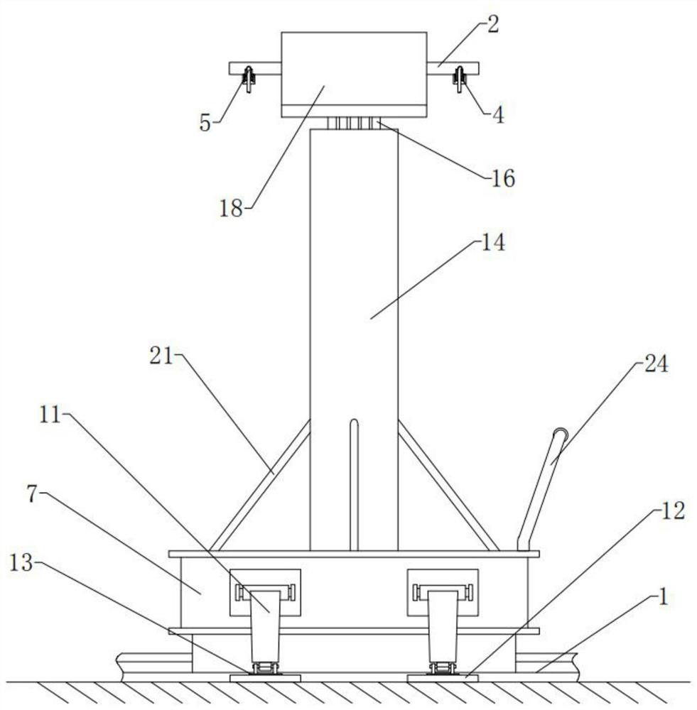 A sliding support applied to bridge construction