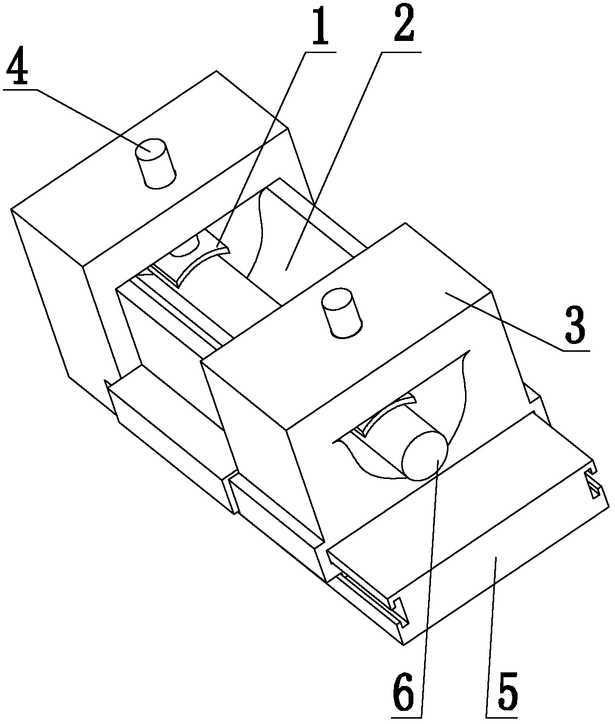 Clamping apparatus used for fixing revolving body
