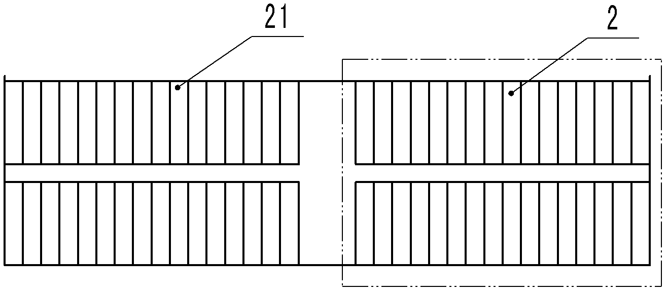 Oblique square wave shaped dislocated stacking adobe pile on adobe vehicle and automatic stacking method thereof