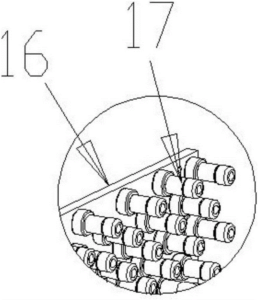 Novel 360-degree glass rotary table