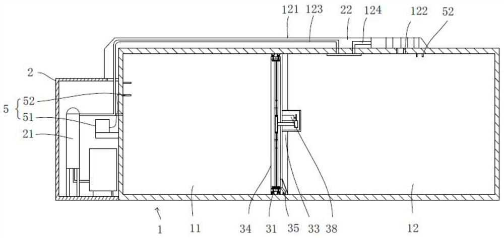 Movable pre-cooling air-conditioning and fresh-keeping integrated machine