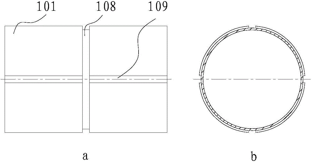 Floater suspension structure of liquid floated gyroscope