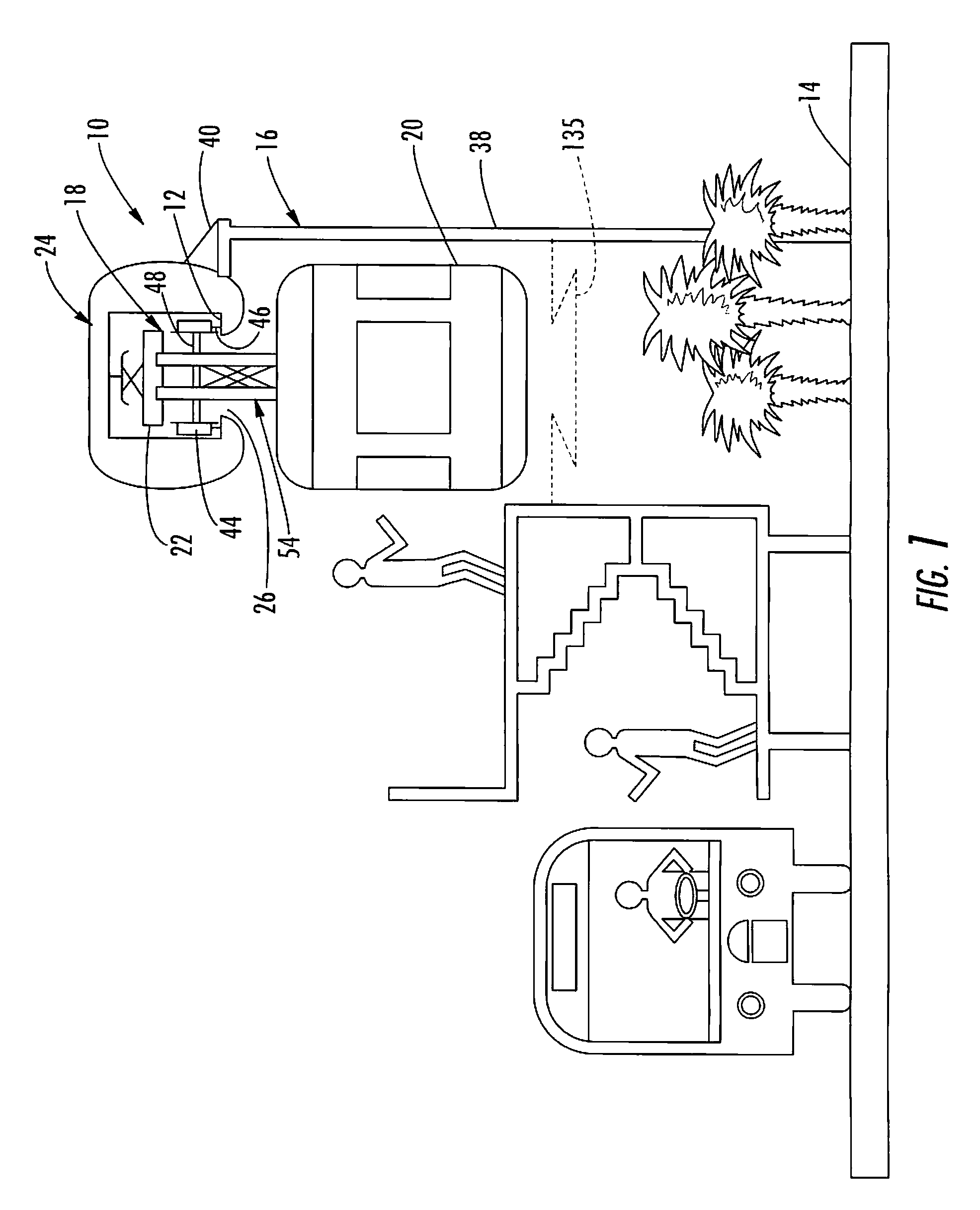 Overhead Suspended Transportation System and Method