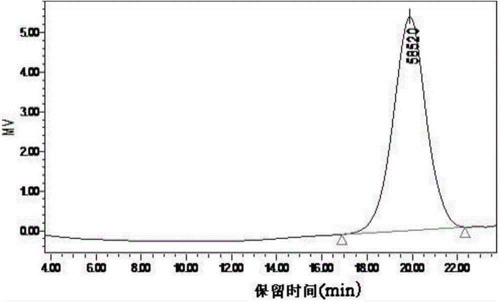 Folium mori polysaccharide as well as separation and purification preparation method and application thereof
