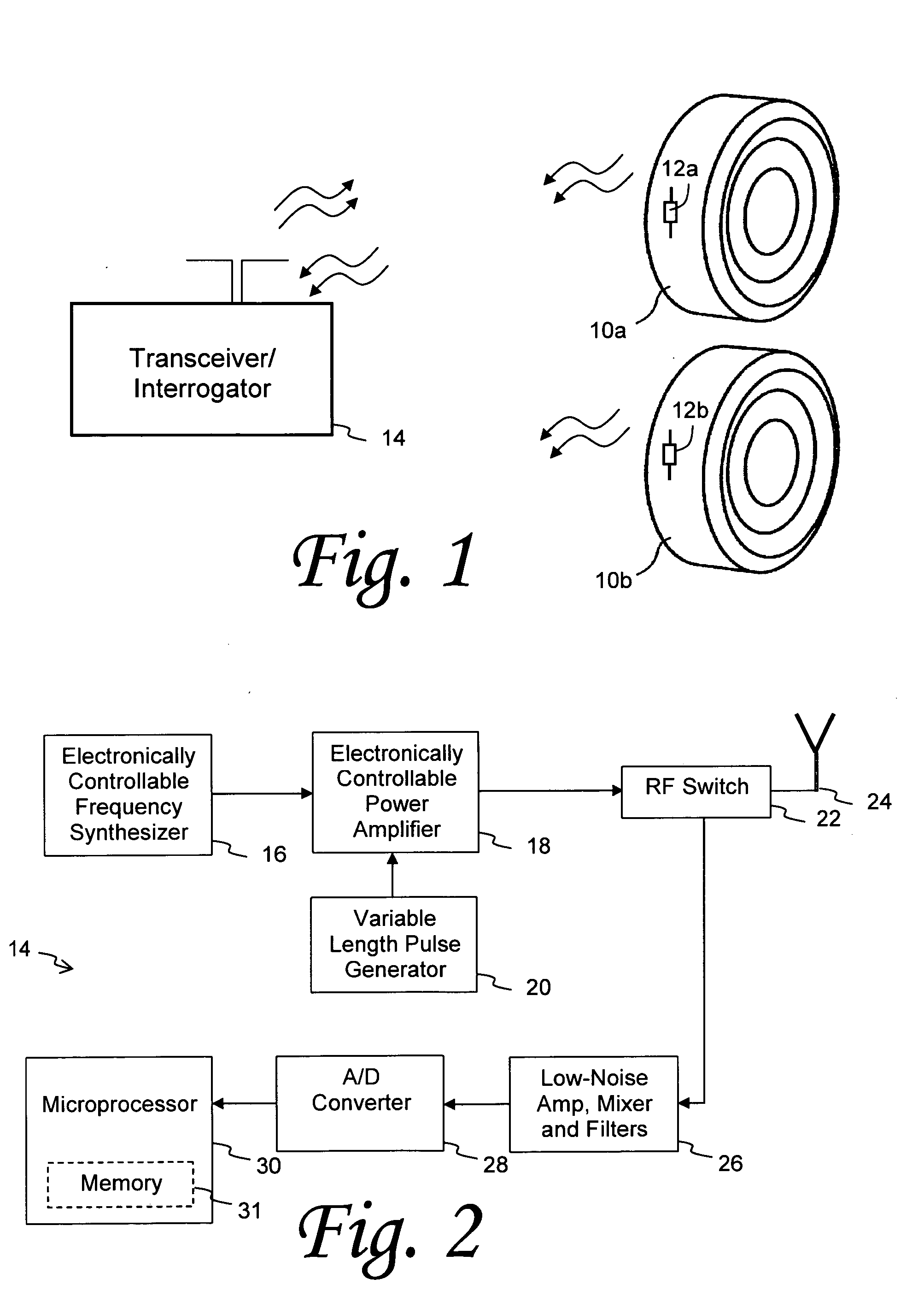 System and method for reducing search time and increasing search accuracy during interrogation of resonant devices