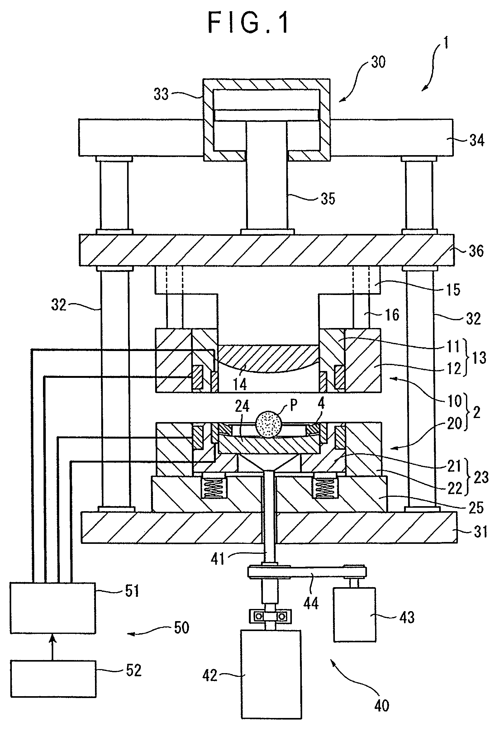Method and device for producing optical part