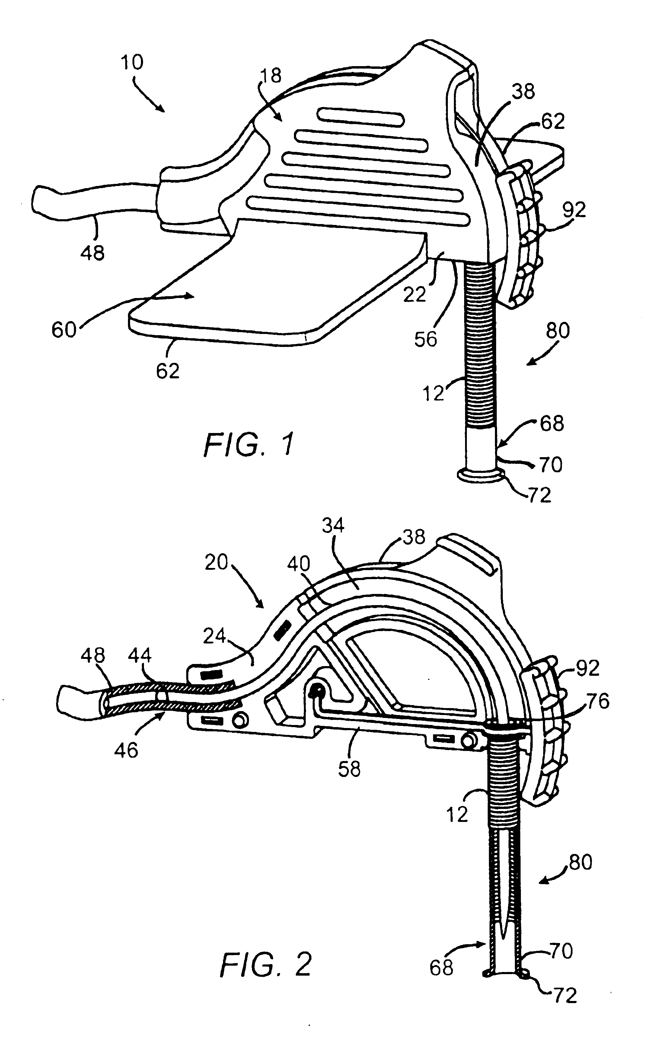 Huber needle with anti-rebound safety mechanism