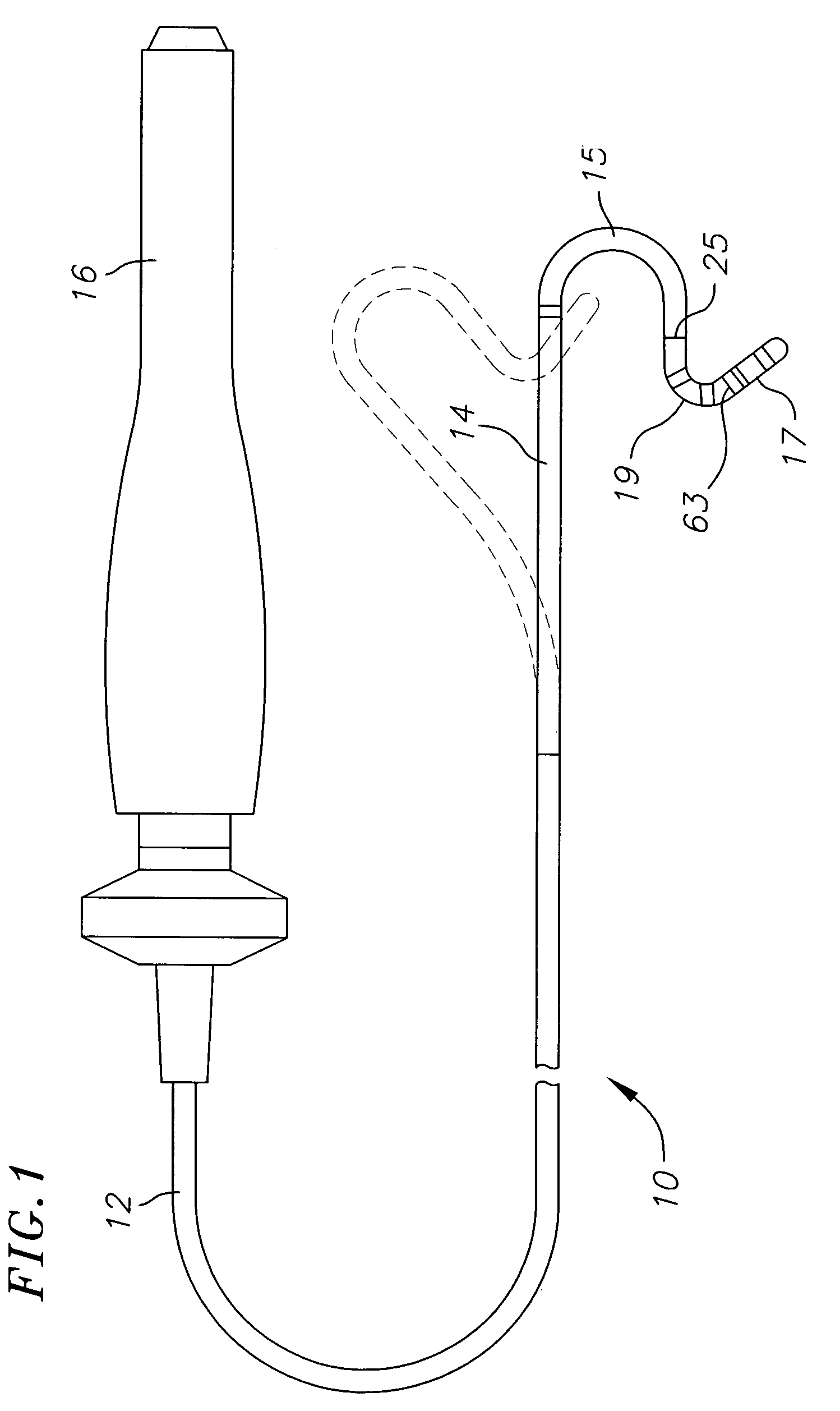 Catheter with flexible pre-shaped tip section