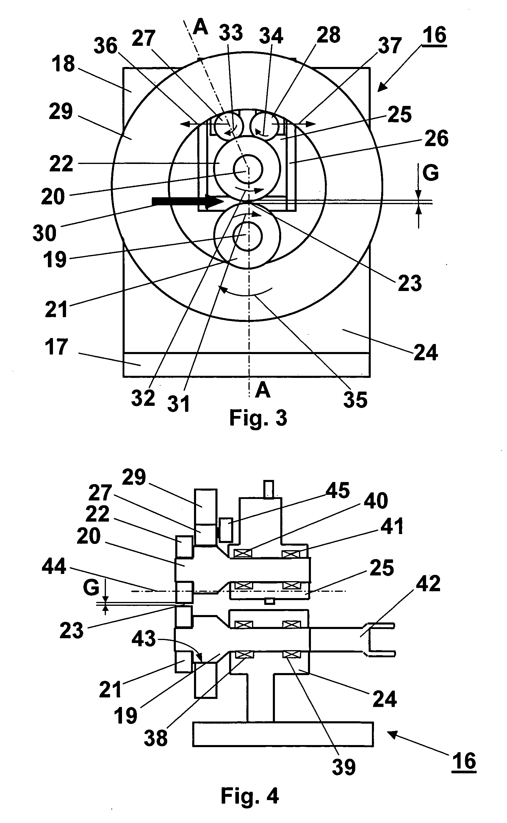 Compact cantilever rolling mill and a method of producing a metallic product