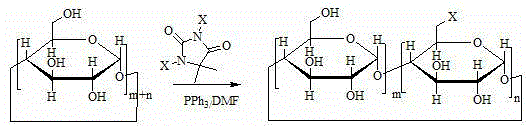Method for preparing 6-deoxy-6-haloalkyl cyclodextrin