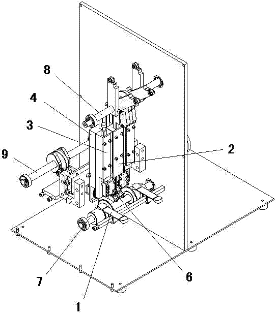 Full-automatic resistor bending machine and resistor bending method